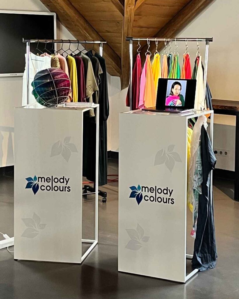 Prezentace Melody Colours na firemní akci